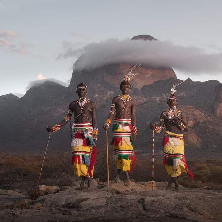 colourful people from magical Kenya 